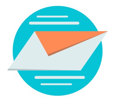 Göndermek posta iş kavramı vektör tasarımı