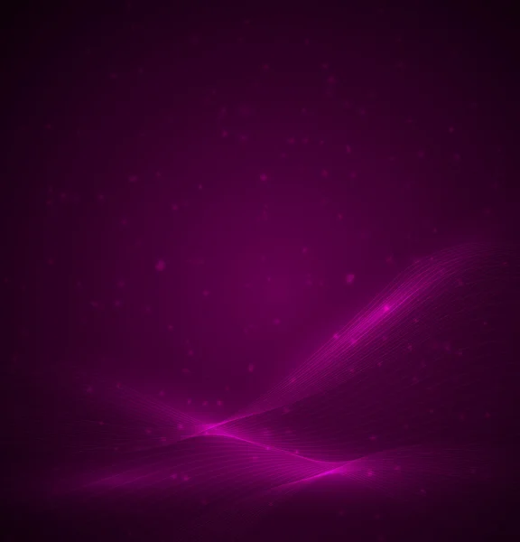 Color púrpura Mezcla línea luces brillantes fondo abstracto — Archivo Imágenes Vectoriales