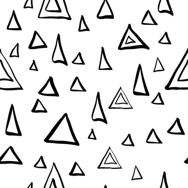 Dikişsiz modern trendy geometrik desen üçgen. Vektör grafikleri.