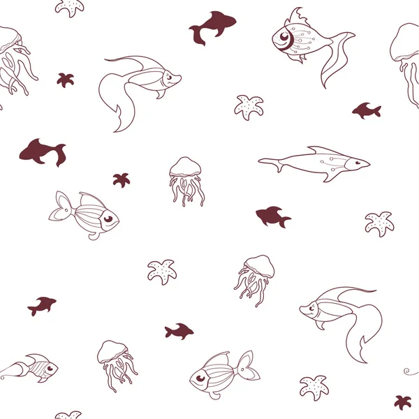 Dikişsiz balık desen