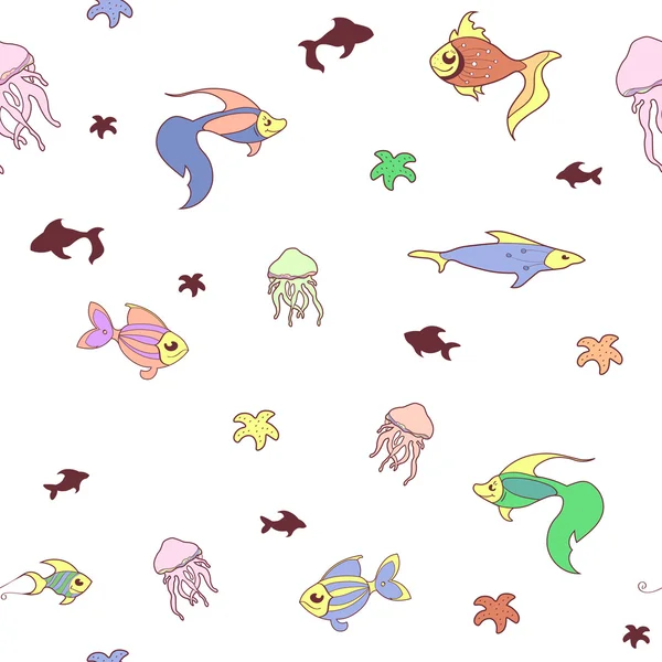 Dikişsiz balık desen