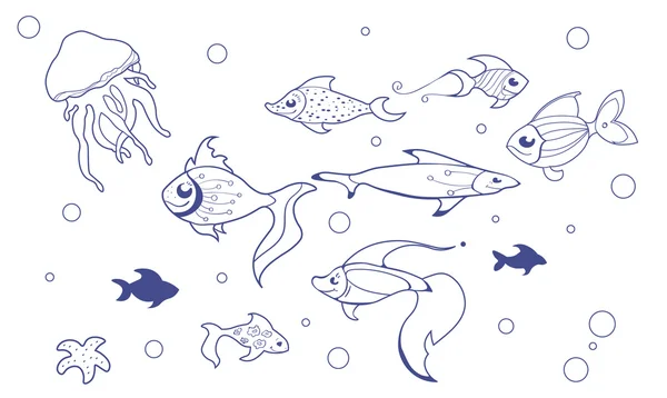 Dikişsiz balık desen