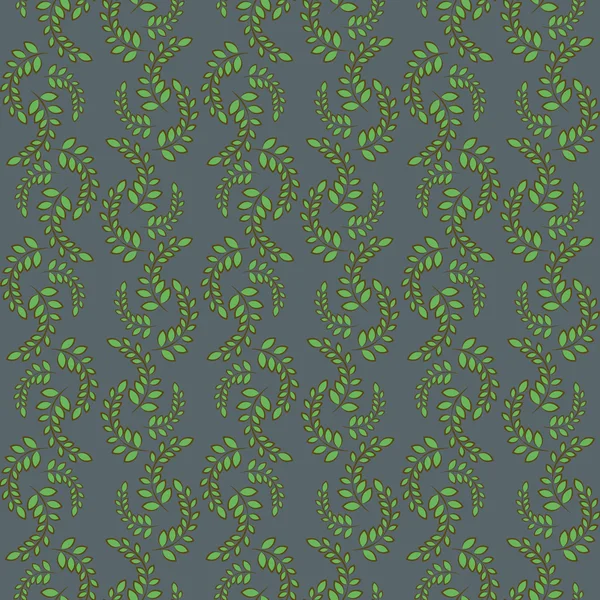 Cay ve Tekstil ve diğer baskı için en uygun yaprakları ile sorunsuz çiçek desenli