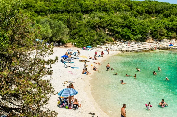 Emblisi Beach, Kefalonia Island, Yunanistan