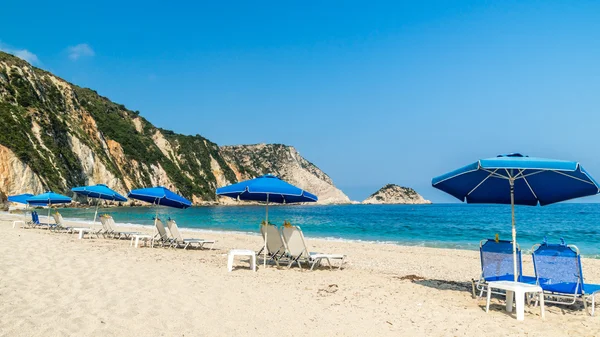 Stranden Petani, Kefalonia, Grekland — Stockfoto