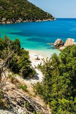 Vouti beach, Kefalonia Island, Yunanistan
