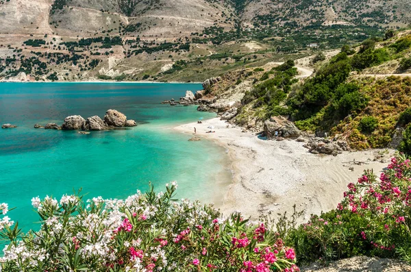 Vouti 비치, Kefalonia 섬, 그리스 — 스톡 사진
