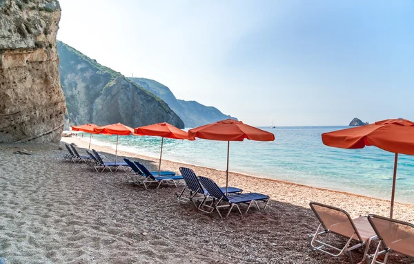 Cennet plaj, Corfu Island, Yunanistan. 