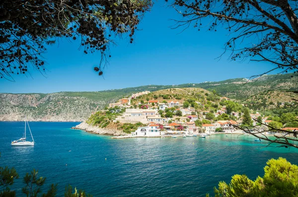 Assos Kefalonia Island, Yunanistan — Stok fotoğraf