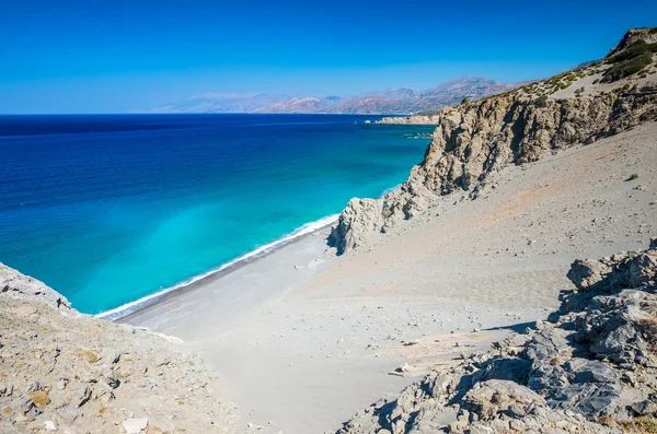 Agios pavlos strand in Kreta, Griekenland. — Stockfoto