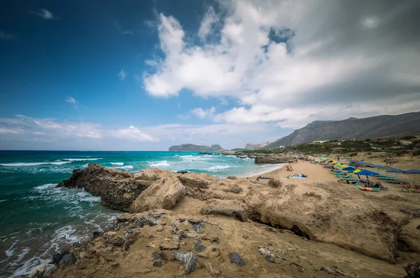 Stranden Falasarna, Kreta, Grekland — Stockfoto