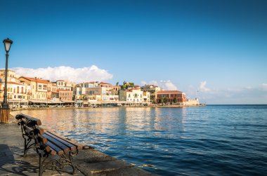 Crete Adası kasabada Chania