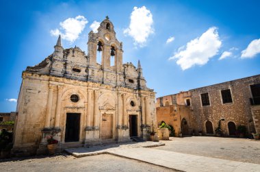 Arkadi manastır adasında Crete, Yunanistan