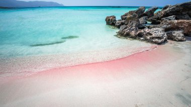 Elafonisi Lagoon, Girit Adası, Yunanistan