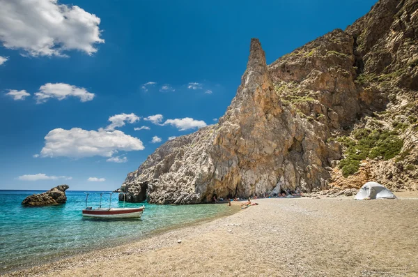 Playa de Agiofarago, Isla de Creta, Grecia . —  Fotos de Stock