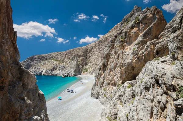 Agiofarago beach, Crete island, Greece. — Stock Photo, Image