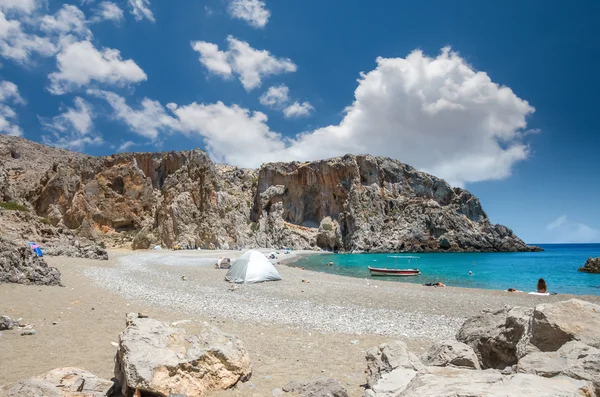 Agiofarago beach, Kreta, Grecja. — Zdjęcie stockowe