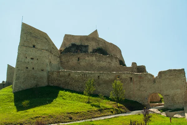 Středověká pevnost Rupea, Brašov, Sedmihradsko, Rumunsko — Stock fotografie