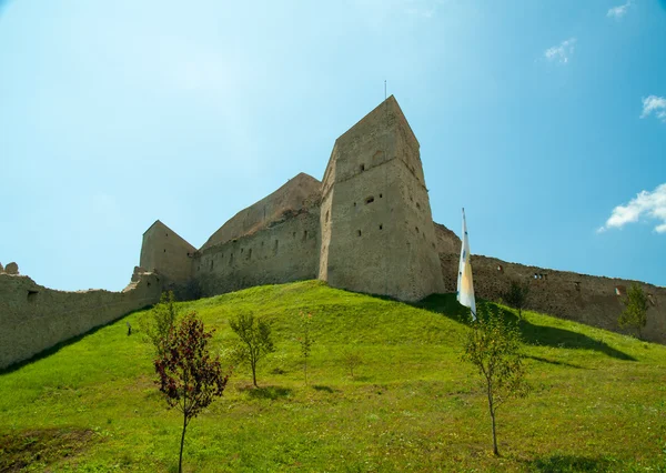 Středověká pevnost Rupea, Brašov, Sedmihradsko, Rumunsko — Stock fotografie