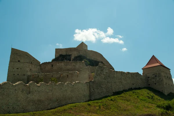Středověká pevnost Rupea, Brašov, Sedmihradsko, Rumunsko — Stock fotografie