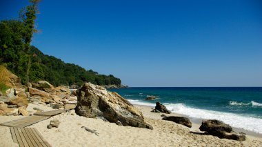 Plaka beach, Pelio (Pelion), Yunanistan