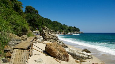 Plaka beach, Pelio (Pelion), Yunanistan