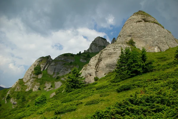 Alpenlandschap in Ciucas bergen, Roemenië — Stockfoto