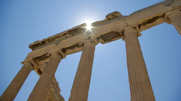 Erechteion tempel in Athene, Acropole, Griekenland. — Stockfoto