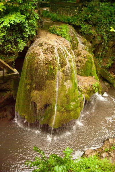 Bigar - the most beautiful waterfall in the world. Carpathians — Stock Photo, Image