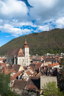 Siyah Kilisesi Brasov, Transilvanya, Romanya