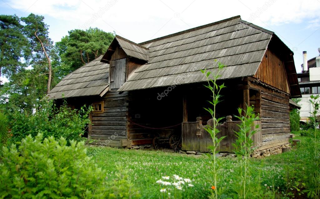 Romanian traditional house.