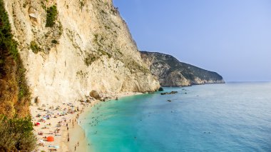 Porto Katsiki beach Lefkada Adası, Yunanistan