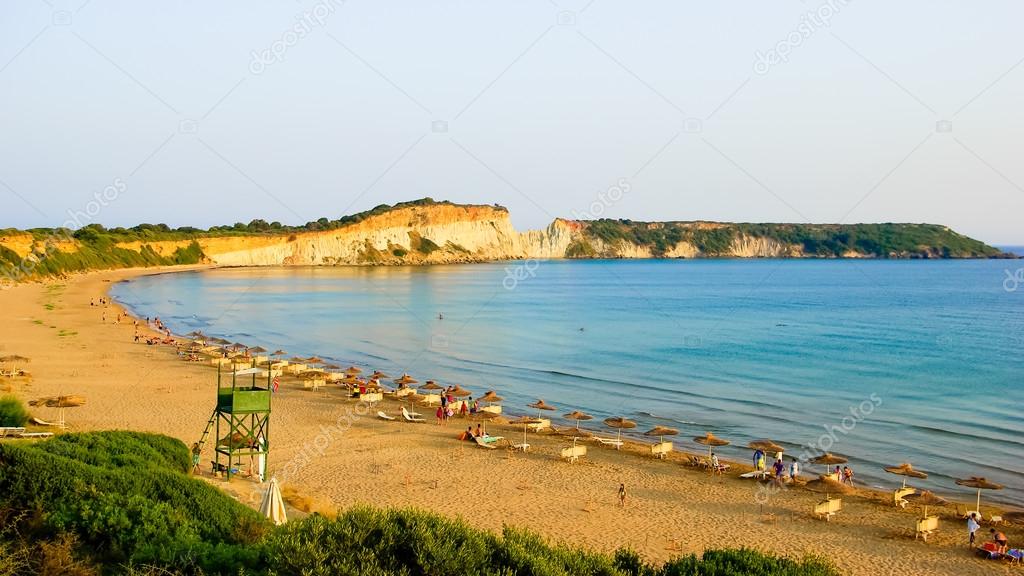 Gerakas beach Zakynthos Island, Greece.