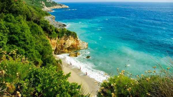 Playa de Mylopotamos, Pelion, Grecia —  Fotos de Stock