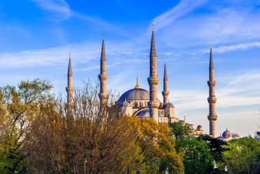 Mavi Cami, (Sultanahmet Camii), İstanbul, Türkiye.