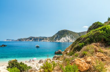 Agia Eleni beach Kefalonia, Yunanistan