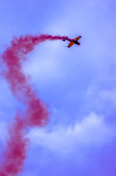 Avions en spectacle aérien — Photo