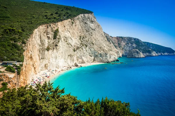Porto Katsiki beach Lefkada Adası, Yunanistan