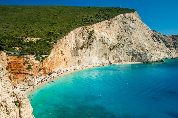 Porto Katsiki beach in Lefkada island, Greece — Stock Photo, Image