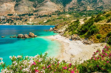 Vouti beach, Kefalonia Island, Yunanistan