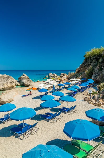 Пляж Каваликеба, остров Лефкада, Греция . — стоковое фото