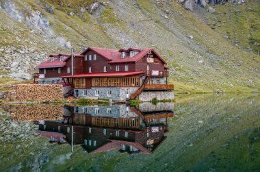 Balea Gölü, Romanya - 19 Eylül 2015: