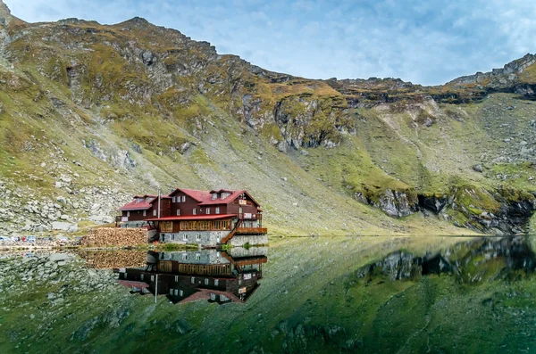 Balea Gölü, Romanya - 19 Eylül 2015: 