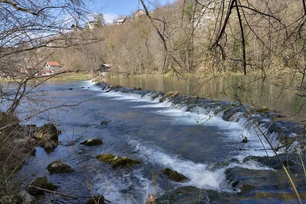 Voda River Koraně Chorvatsku — Stock fotografie