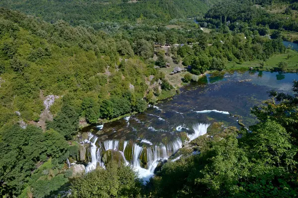 Acque Sull Una River Bosnia Croazia — Foto Stock