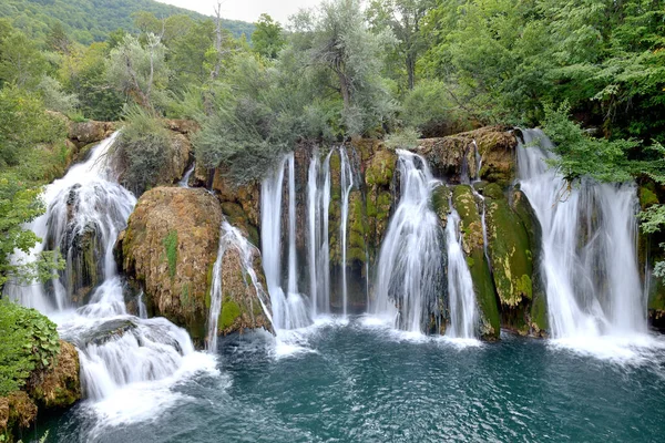 Wasserfälle Una Fluss Bosnien Und Kroatien — Stockfoto