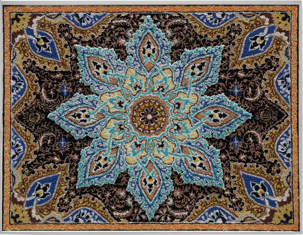 Geleneksel Azerbaycan halı.