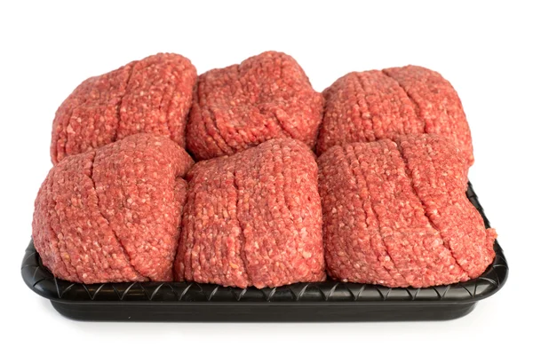 Frissen darált hús a lemez keveréke — Stock Fotó