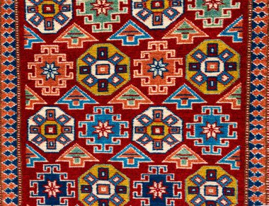 The part of azerbaijan handmade carpet clipart