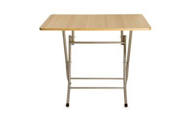 portatif masa üzerinde beyaz izole